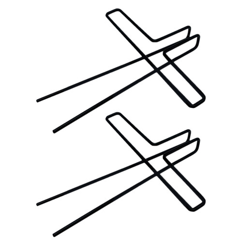 6Pièces Clips En Métal Pour Support De Pages Et Notes Musicales