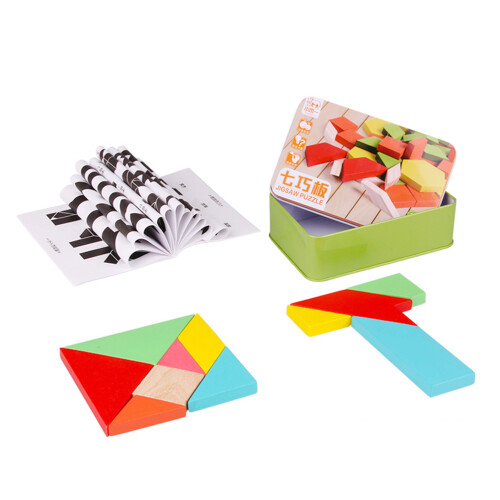 Tangram Bois Jouet Observation Enfant