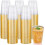Goldglitzernde Plastikbecher, 9 oz, 120er-Packung 1