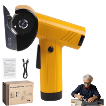 Ciseaux électriques sans fil pour tissu et carton, 4 vitesses