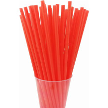 200 lilla plastsugerør 28 cm