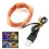2/5/10m αδιάβροχο χάλκινο καλώδιο 5V USB LED φως νεράιδας διακόσμηση γάμου (ζεστό λευκό, 1