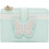 Γυναικείο Πορτοφόλι RFID Butterfly Slim PU Δερμάτινο Δίπτυχο με Θήκη για Κέρματα και 1