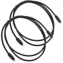 Cavo audio ottico 4 mm 250 Mbps - Confezione da 2