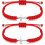 Bracelet croix tressée ajustable représentant Jésus chrétien 1