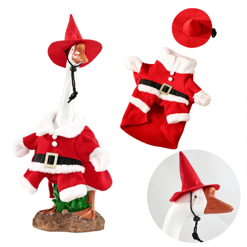 Weihnachtskostüm-Set „Veranda Gans“ für die Außendekoration