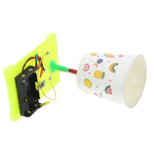 Kit de alto-falante faça você mesmo – Conjunto de experimentos científicos com plástico para crianças