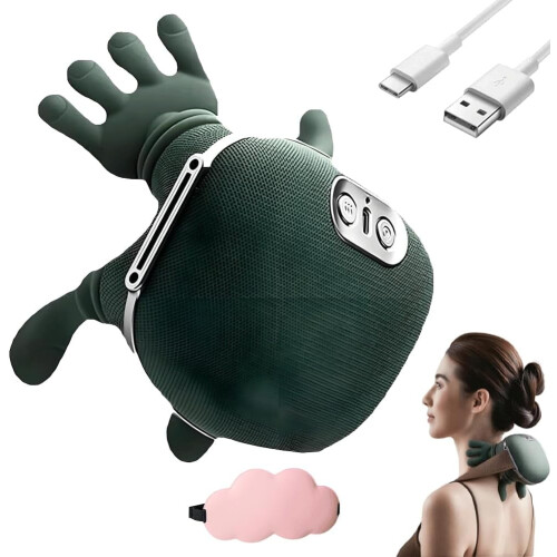 Massageador de pescoço e ombros Handiva N7 com aquecimento e 3D