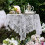 Vintage Lace Macrame Rectangle Tablecloth, Off-White, 43" x 1