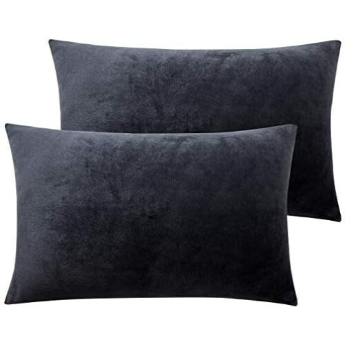 Μαξιλαροθήκη Velvet Queen με Φερμουάρ 20x30