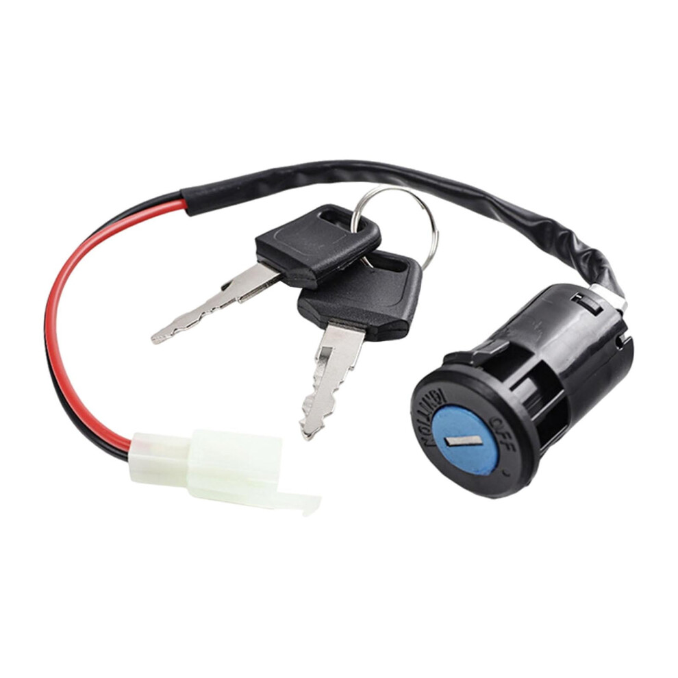 Generic Ignition Switch With Keys 2 Pins High Performance Ignition Starter On Off Switch For Motorcycle Moped Scooter Atv 9357860939461