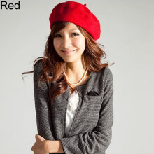 Klassieke effen winterbaret in Franse stijl, een kunstenaarsmuts, casual damespet, cadeau