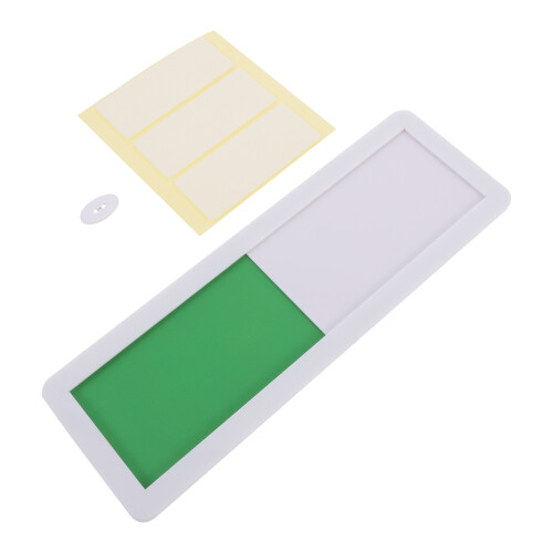 3Pièces Signaux Porte Glissière Usage Indicateur Privé