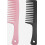 Conjunto de 2 pentes de cabelo com dentes largos, 24 cm 1