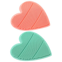 4Pièces Brosse Massante Douce Portable Rose Et Verte