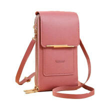 Malá kabelka na mobilný telefón Augper Crossbody pre ženy, mini kabelka cez rameno s priehradkami na kreditné karty