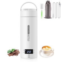 Bouilloire électrique portable en acier inoxydable de 380 ml