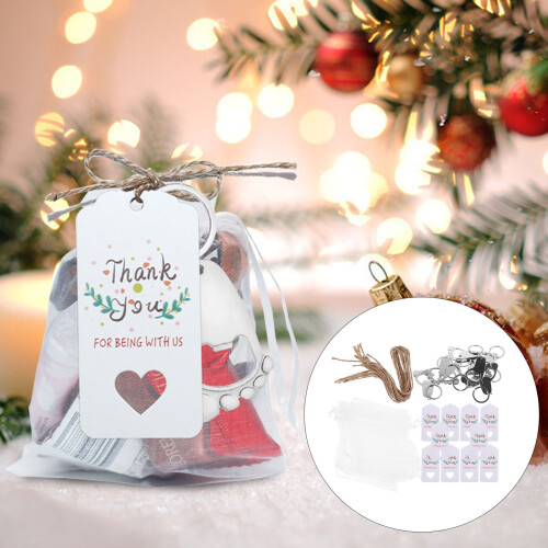 Μπομπονιέρες Masteelf για baby shower με ασημένια μπρελόκ με αποτύπωμα, ανοιχτήρια