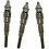Glow Plug Compatible with Kubota D640-D1505 3 Pack 1