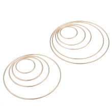 Conjunto de Anéis Apanhador de Sonhos em Metal Dourado – 5 Tamanhos