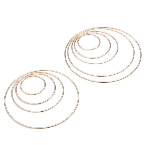 Set gouden dromenvangerringen – 5 maten