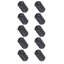 Filtre à câble à noyau de ferrite de zinc nickel noir (10 pièces)