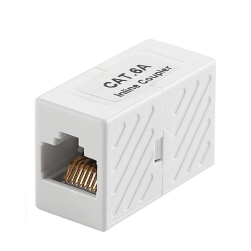 Προσαρμογέας επέκτασης καλωδίου ζεύξης Ethernet RJ45Cat6Cat6A για σύνδεση δικτύου μεταξύ