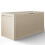 Coffre de rangement extérieur de 90 gallons, marron clair 1