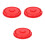3Stk Vented Ibc Deckel Rot ABS Für Flüssigkeitsbehälter 3