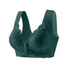 Soutiens-gorge grandes tailles pour femmes, sans armatures, extra-élastiques, fermeture sur le devant, bretelles larges, soutiens-gorge de sport,