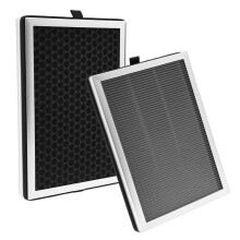 2 filtri purificatori ad alta efficienza in fibra di carbonio, filtro di ricambio per il modello JF260 per la rimozione di odori e fumi.