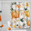Polyester douchegordijn 180x180cm wit 1