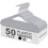 50-pack ultratunna plasthängare, 43 cm 1