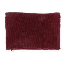 Tissu velours côtelé rouge de 1 mètre de large pour patchwork, couture et coussins de literie -