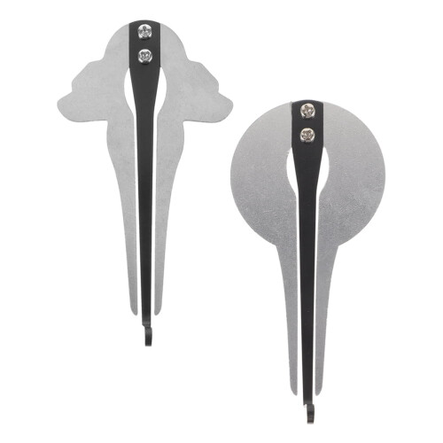 OUNONA2-Pack Μεταλλική Άρπα με Σαγόνι και Στόμα για Αρχάριους, Επαγγελματικό Σετ