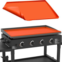 Siliconen beschermmat voor de bakplaat van Blackstone: Grillaccessoires, 17 inch (43 cm) volledig omsluitende beschermmat voor de platte bakplaat,