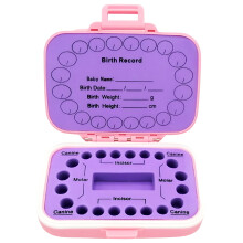 Zahnaufbewahrungsboxen für Kinder, Erinnerungsboxen für Babys