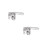 2Sets Schiebetürschloss 304 Robust Für Zuhause 7