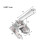 2Sets Schiebetürschloss 304 Robust Für Zuhause 10