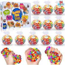 Cadeaux de Saint-Valentin : balles anti-stress avec cartes en forme de cœur, jouets à presser pour les échanges en classe, prix scolaires et