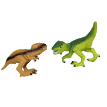 Seturi de joacă cu modele de dinozauri realiste Elainilye – Jucării educative cu 8 bucăți pentru copii 3-6 ani, cadou de Crăciun/zi de