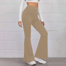 Pantaloni de yoga pentru femei, cu picior drept, cu control al abdomenului, bleumarin, confortabili, XL