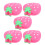 Tennisracketdemper roze siliconen 5 stuks 1