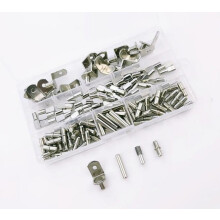 120 Stück robuste Metall-Regalstifte für Glasregale, Schrankhalterungen, Regalstifte für Bücherregale und Möbel