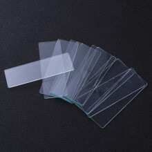 Worgeous12PCS Microscoopglaasjes van glas, microscoopglaasjes 7,50 x 2,50 x 0,20 cm