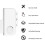 Accessoire de bidet auto-nettoyant, réglable, 9/16 po 6