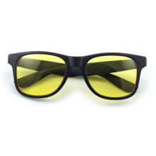 Lunettes de soleil pour femmes, lunettes de conduite nocturne HD anti-éblouissement, lunettes de sécurité unisexes UV noires