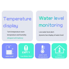 Ultrasonic Level Meter Multifunctional Household Digital Display Water Tank Water Level Meter Water Level Monitor