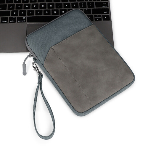 Nylon-Tablet-Hülle 7,9–10,8 Zoll gepolstert hellgrau 1