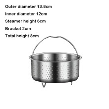 Panier vapeur en acier inoxydable ACDANC, compatible avec les accessoires Instant Pot pour autocuiseur instantané, avec poignée en silicone et